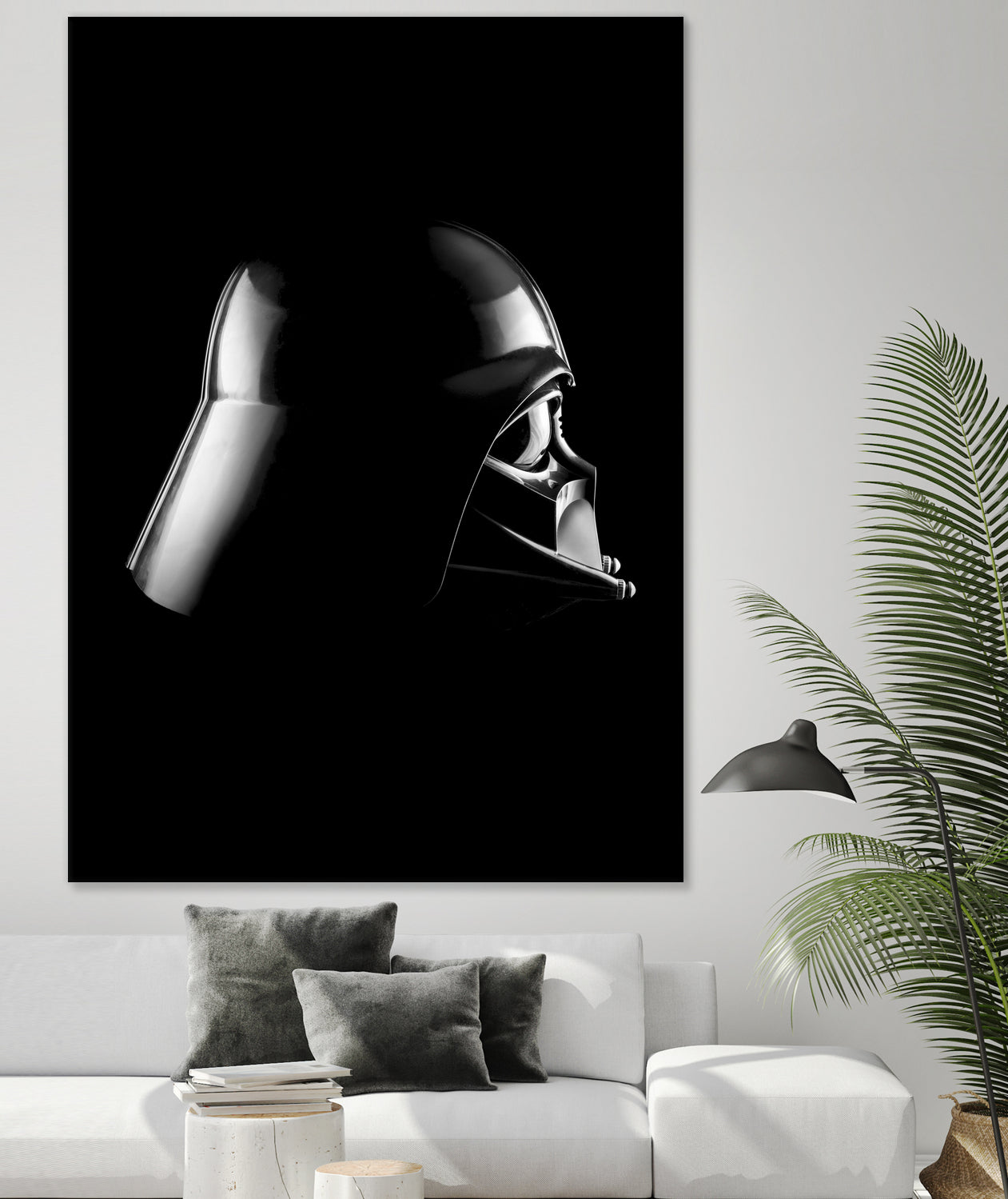 Dark Side - Vader by Paul Hollingworth on GIANT ART - black photo illustration