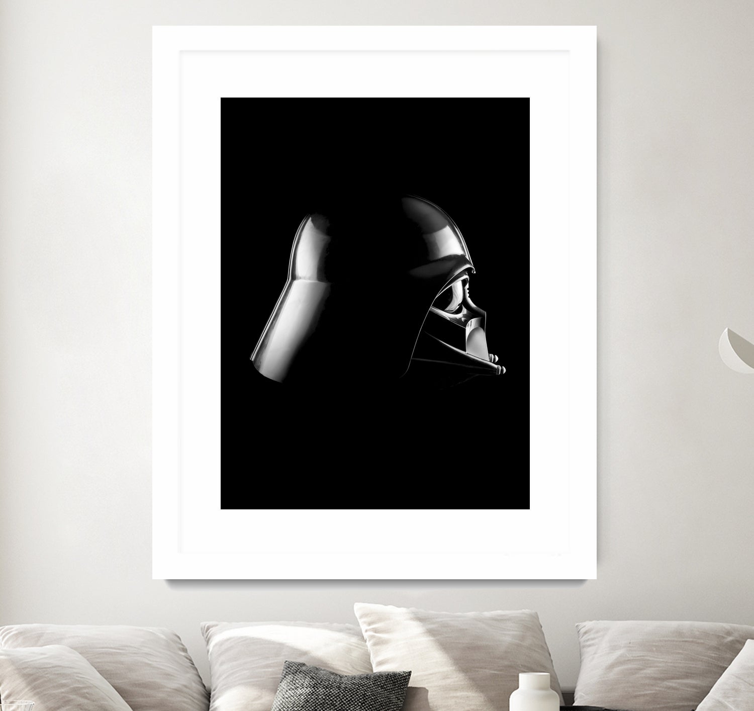 Dark Side - Vader by Paul Hollingworth on GIANT ART - black photo illustration