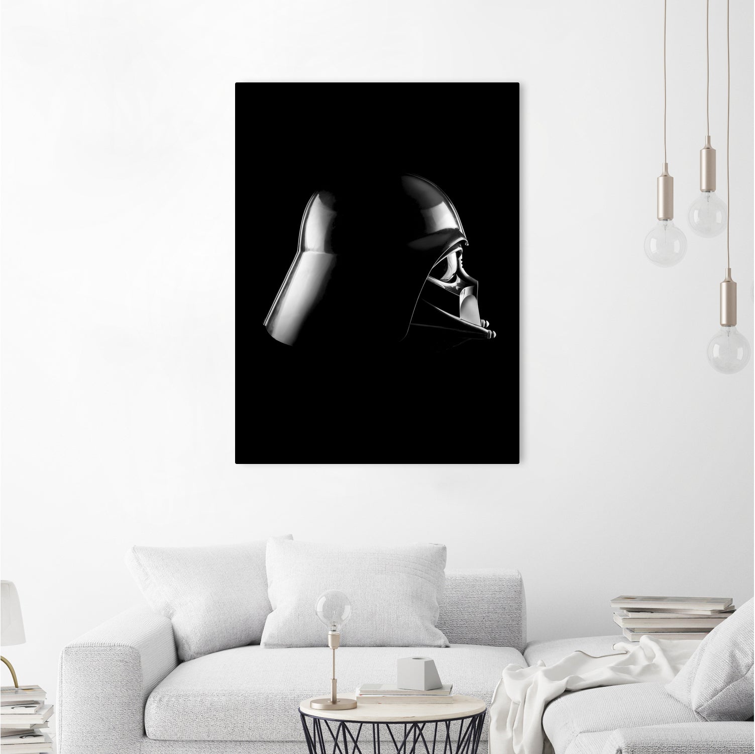 Dark Side - Vader by Paul Hollingworth on GIANT ART - black photo illustration