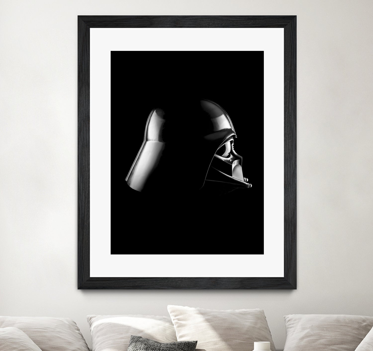 Dark Side - Vader by Paul Hollingworth on GIANT ART - black photo illustration