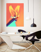 Chogo by Dorian Legret on GIANT ART - orange photo manipulation