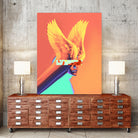 Chogo by Dorian Legret on GIANT ART - orange photo manipulation