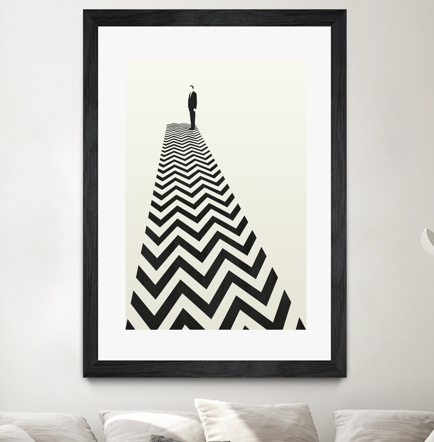 Minimalist Poster by Kristjan Lyngmo on GIANT ART - black digital drawing