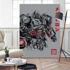 Emperor of Destruction by Antonio Camarena on GIANT ART - gray digital painting