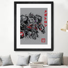 Emperor of Destruction by Antonio Camarena on GIANT ART - gray digital painting