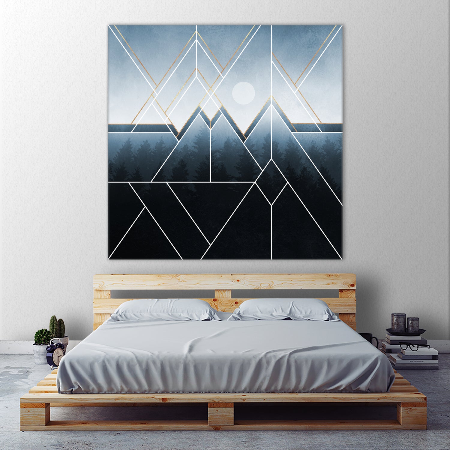 Fading North by Elisabeth Fredriksson on GIANT ART - blue digital painting