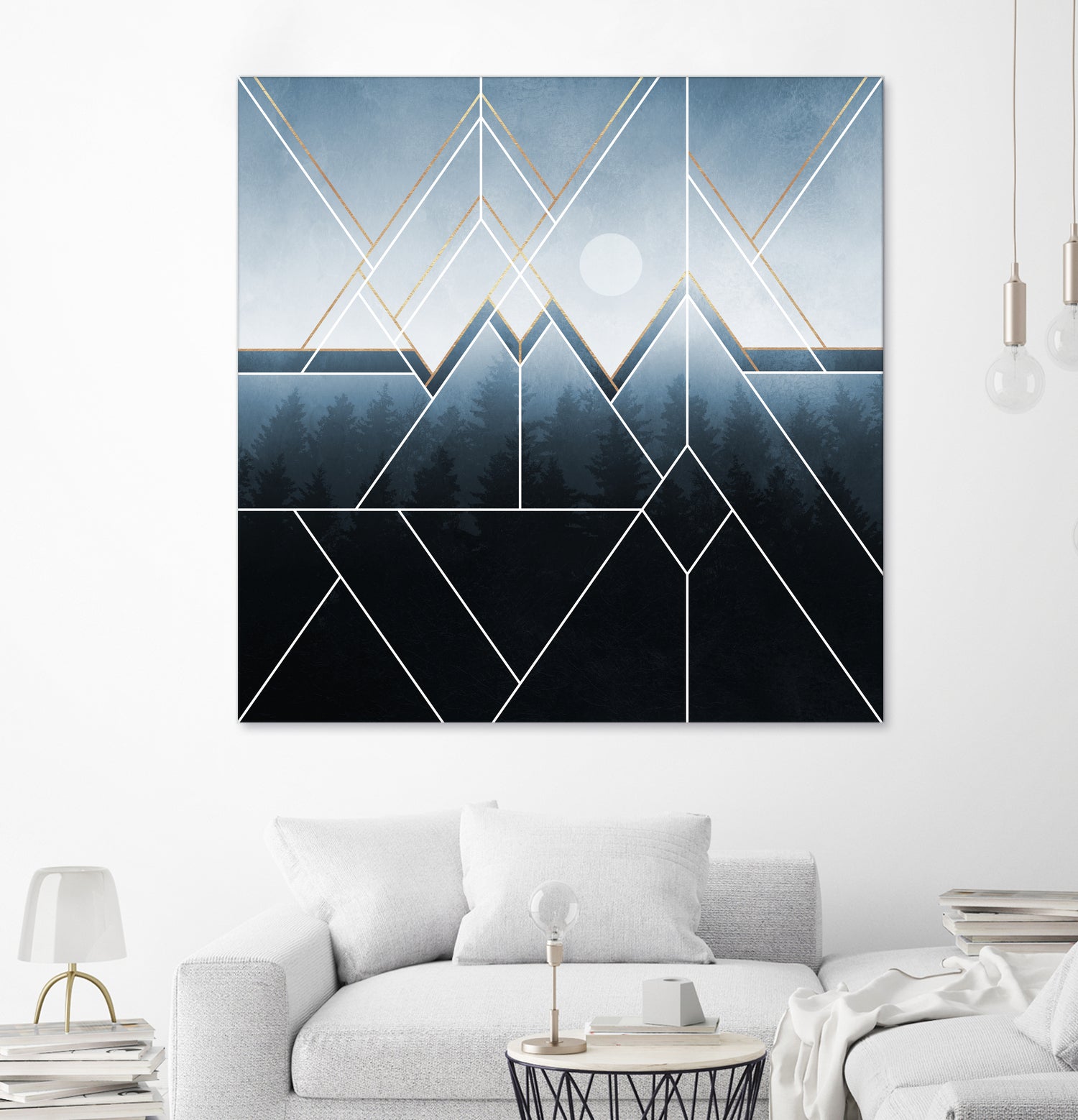 Fading North by Elisabeth Fredriksson on GIANT ART - blue digital painting