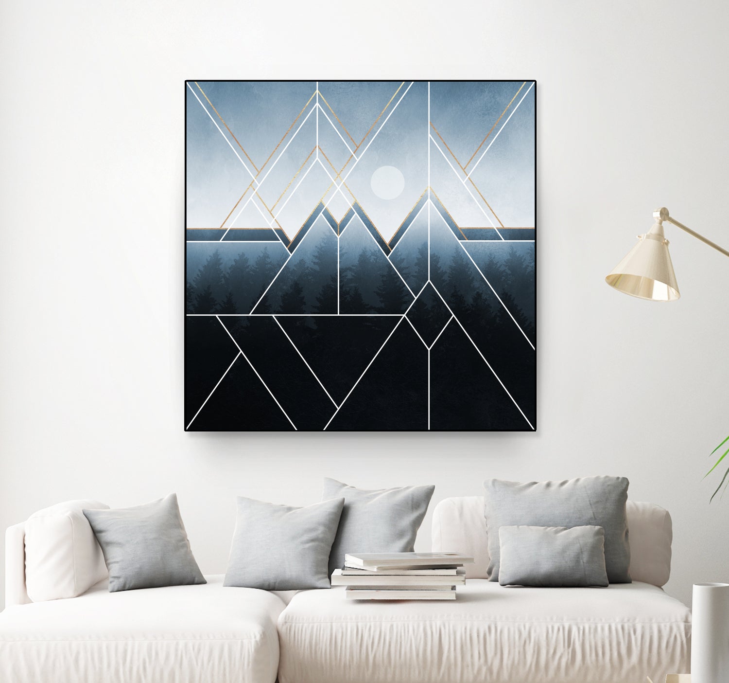 Fading North by Elisabeth Fredriksson on GIANT ART - blue digital painting