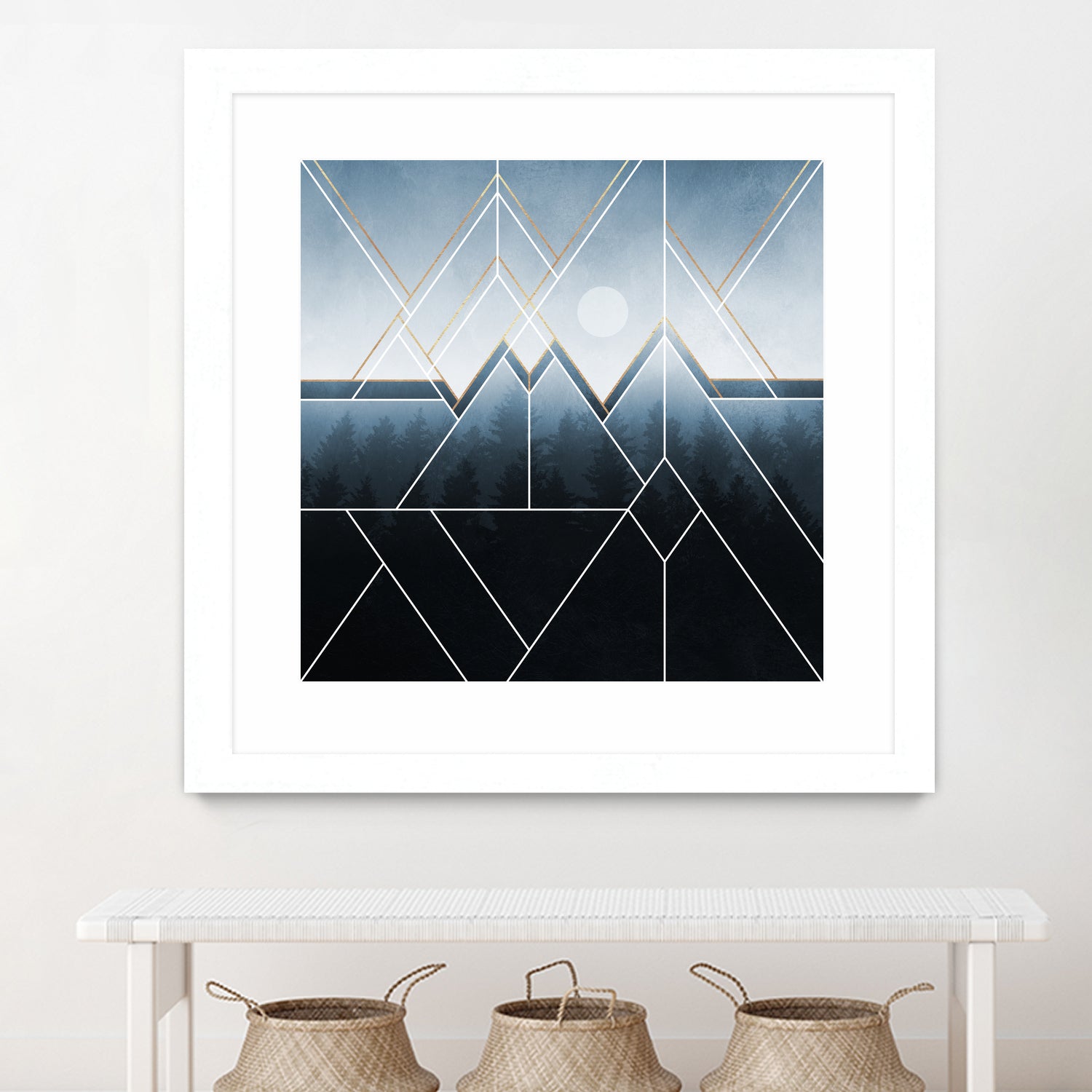 Fading North by Elisabeth Fredriksson on GIANT ART - blue digital painting