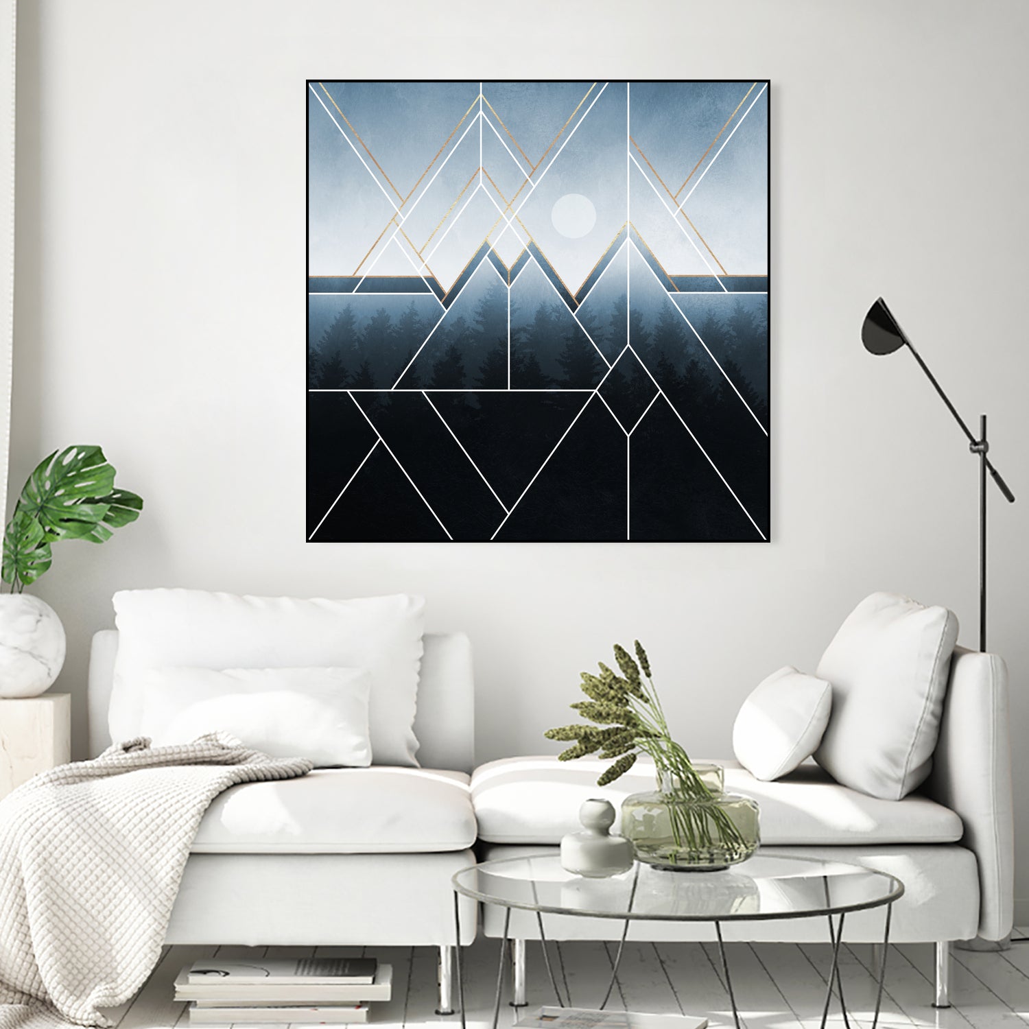 Fading North by Elisabeth Fredriksson on GIANT ART - blue digital painting