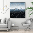 Fading North by Elisabeth Fredriksson on GIANT ART - blue digital painting