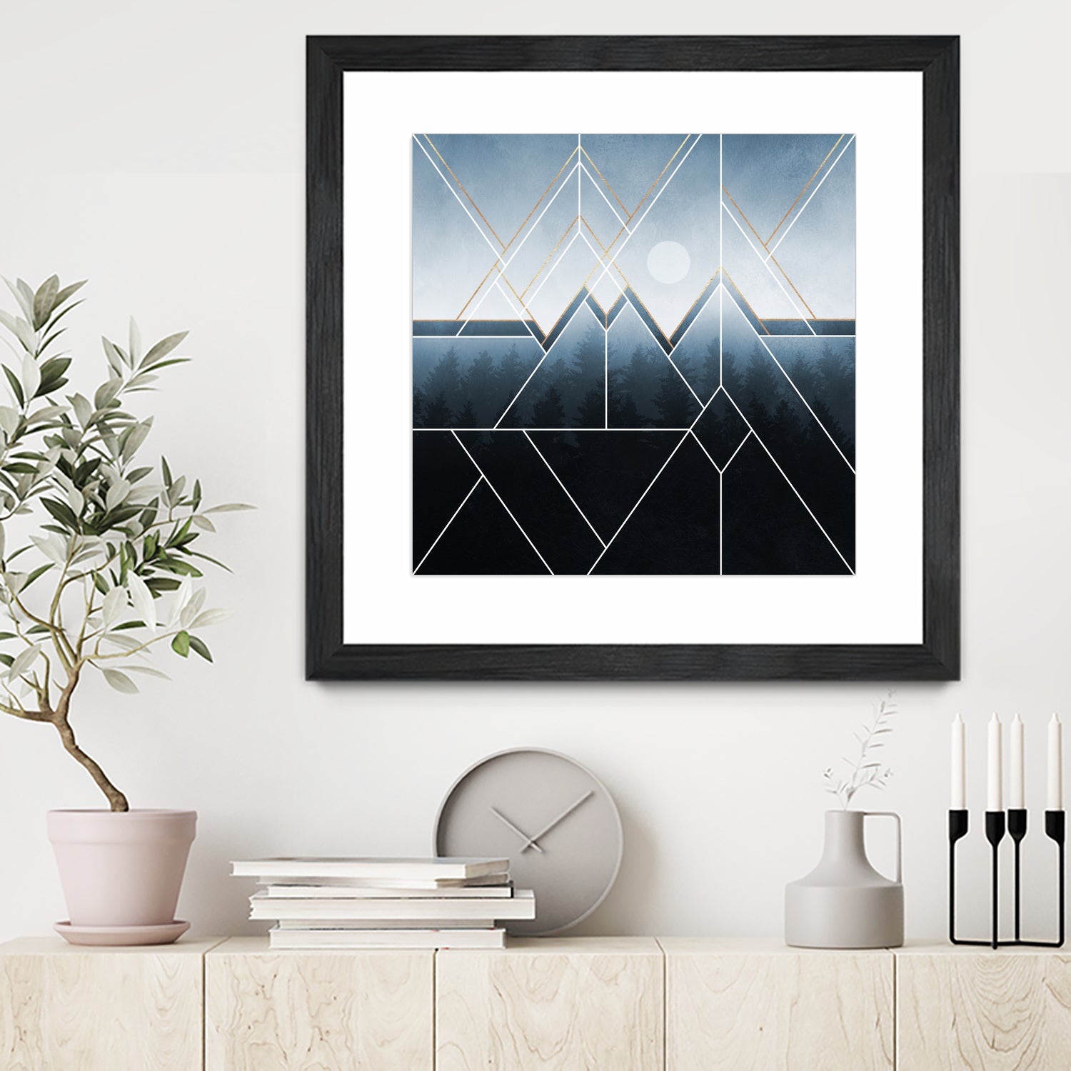 Fading North by Elisabeth Fredriksson on GIANT ART - blue digital painting