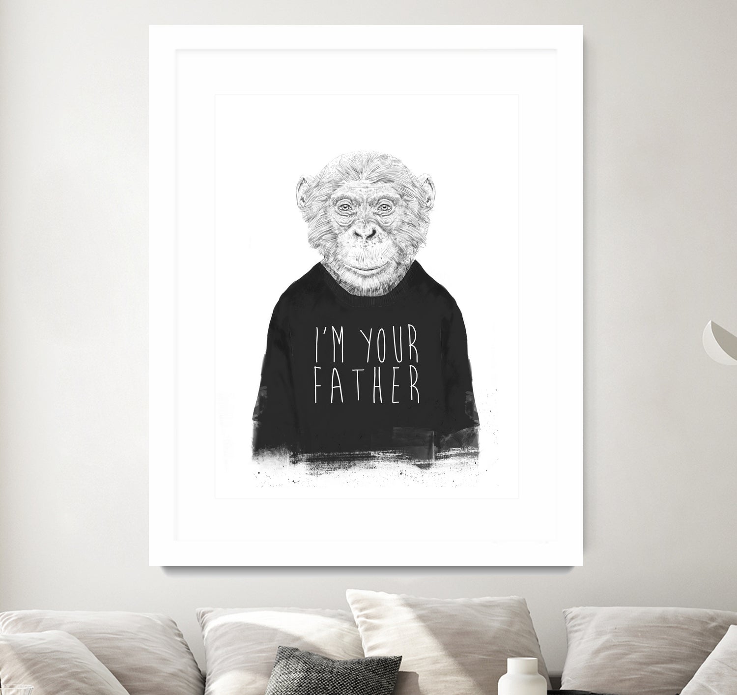 I'm your father by Solti Balázs on GIANT ART - white digital drawing