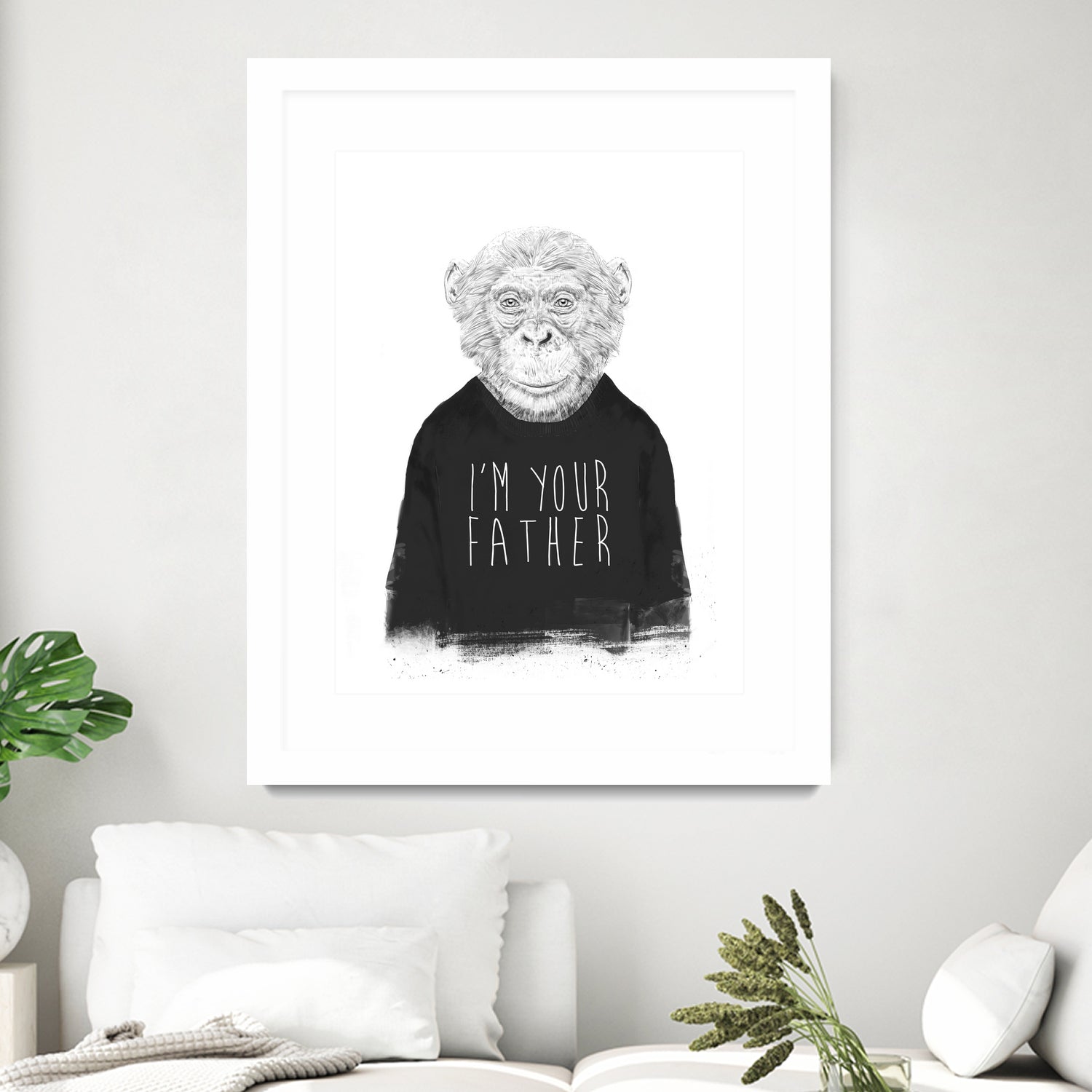 I'm your father by Solti Balázs on GIANT ART - white digital drawing