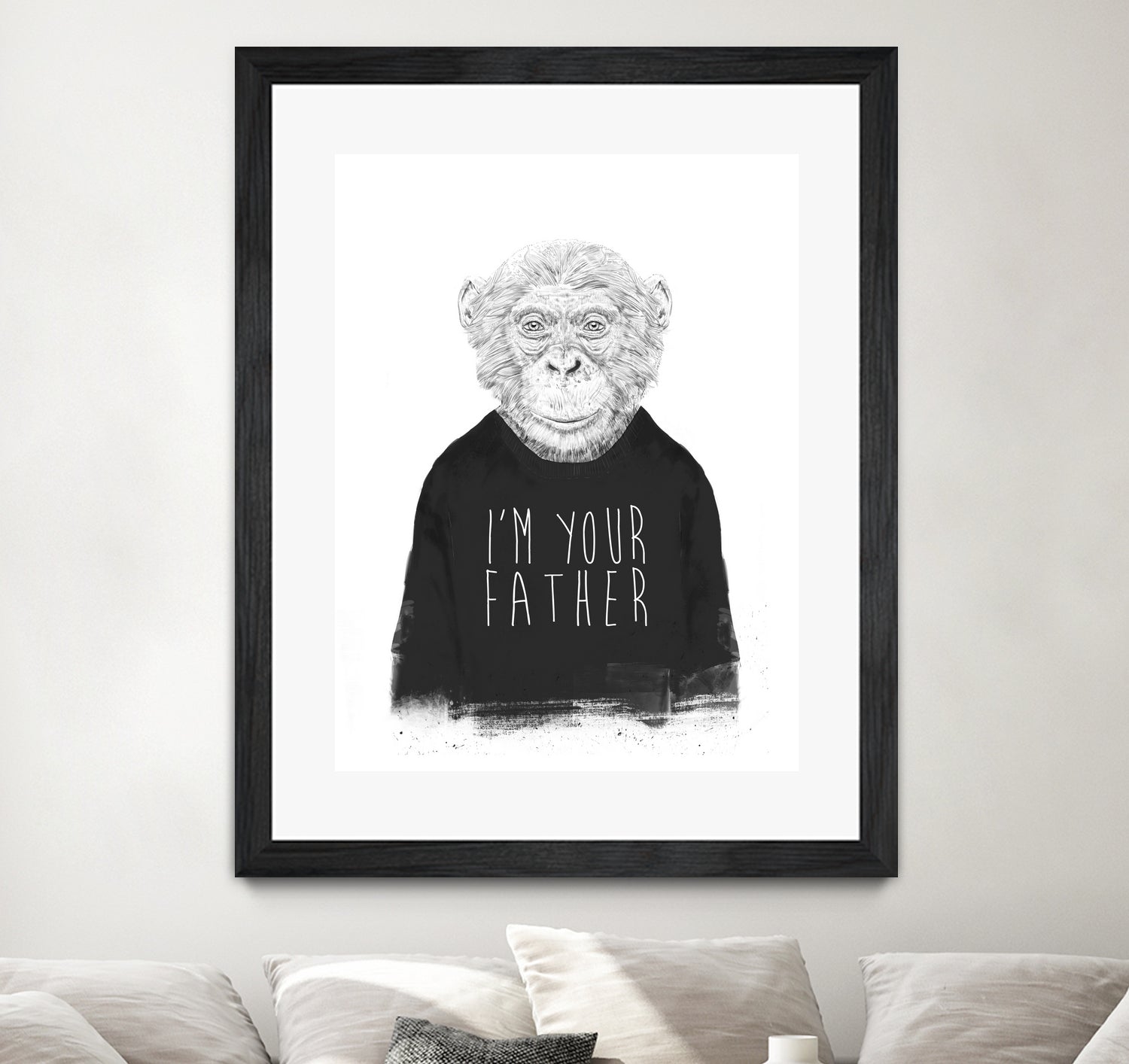 I'm your father by Solti Balázs on GIANT ART - white digital drawing