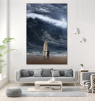 Tsunami by Evgenij Soloviev on GIANT ART - blue digital painting