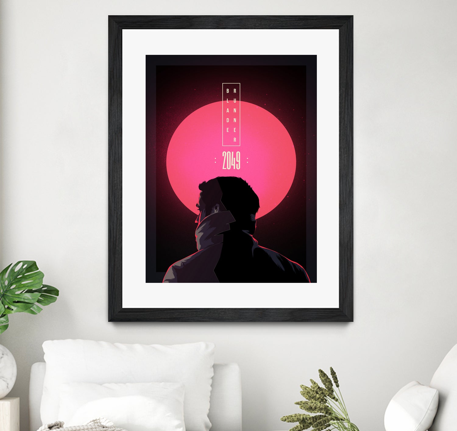 Blade Runner 2049 by Tibor Lovas on GIANT ART - pink digital painting