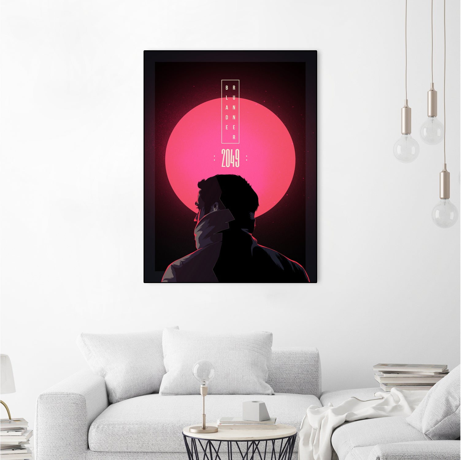 Blade Runner 2049 by Tibor Lovas on GIANT ART - pink digital painting