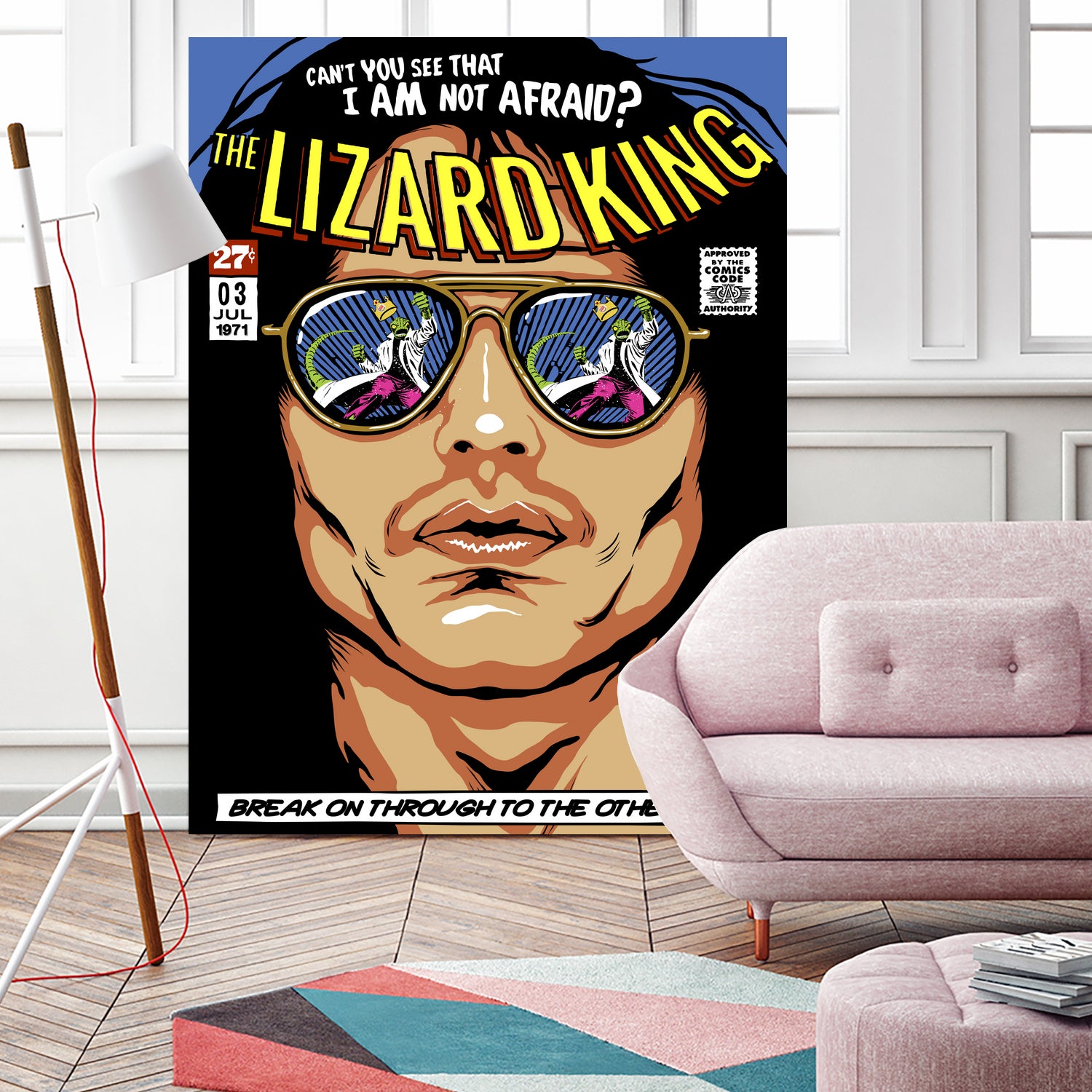 The Lizard King by Bily Mariano da Luz on GIANT ART - black digital drawing