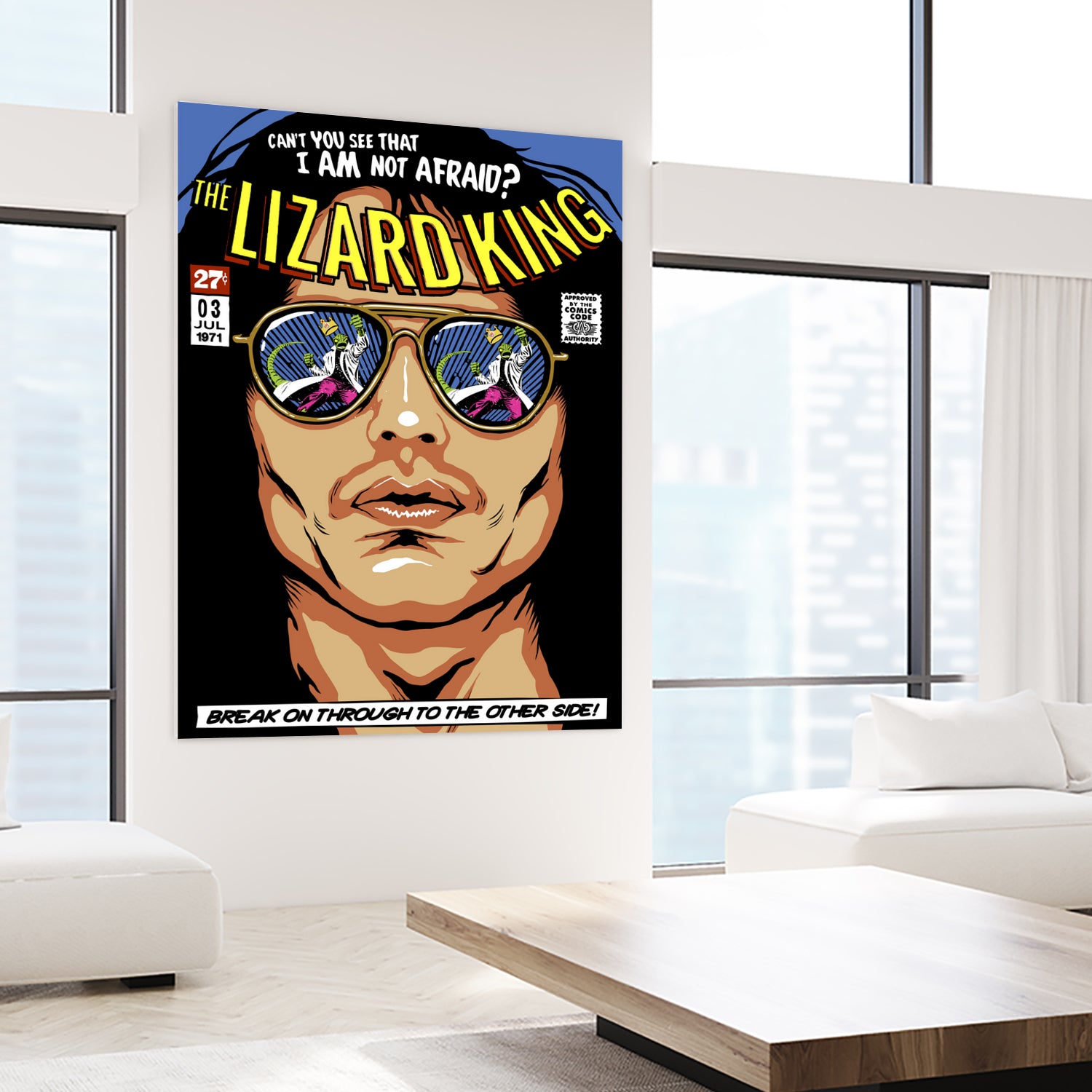 The Lizard King by Bily Mariano da Luz on GIANT ART - black digital drawing