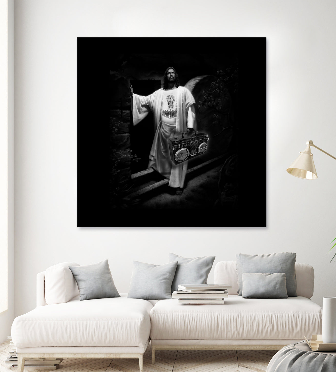 Resurrection (Boom Box Edition) by Ziggy Christenson on GIANT ART - black digital painting