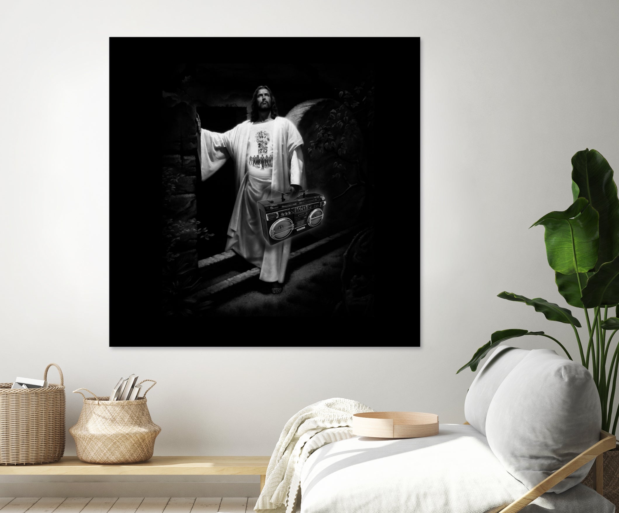 Resurrection (Boom Box Edition) by Ziggy Christenson on GIANT ART - black digital painting