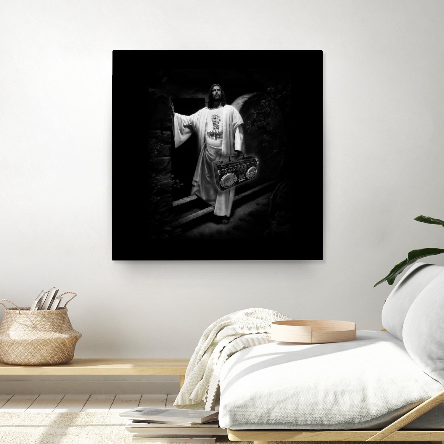 Resurrection (Boom Box Edition) by Ziggy Christenson on GIANT ART - black digital painting