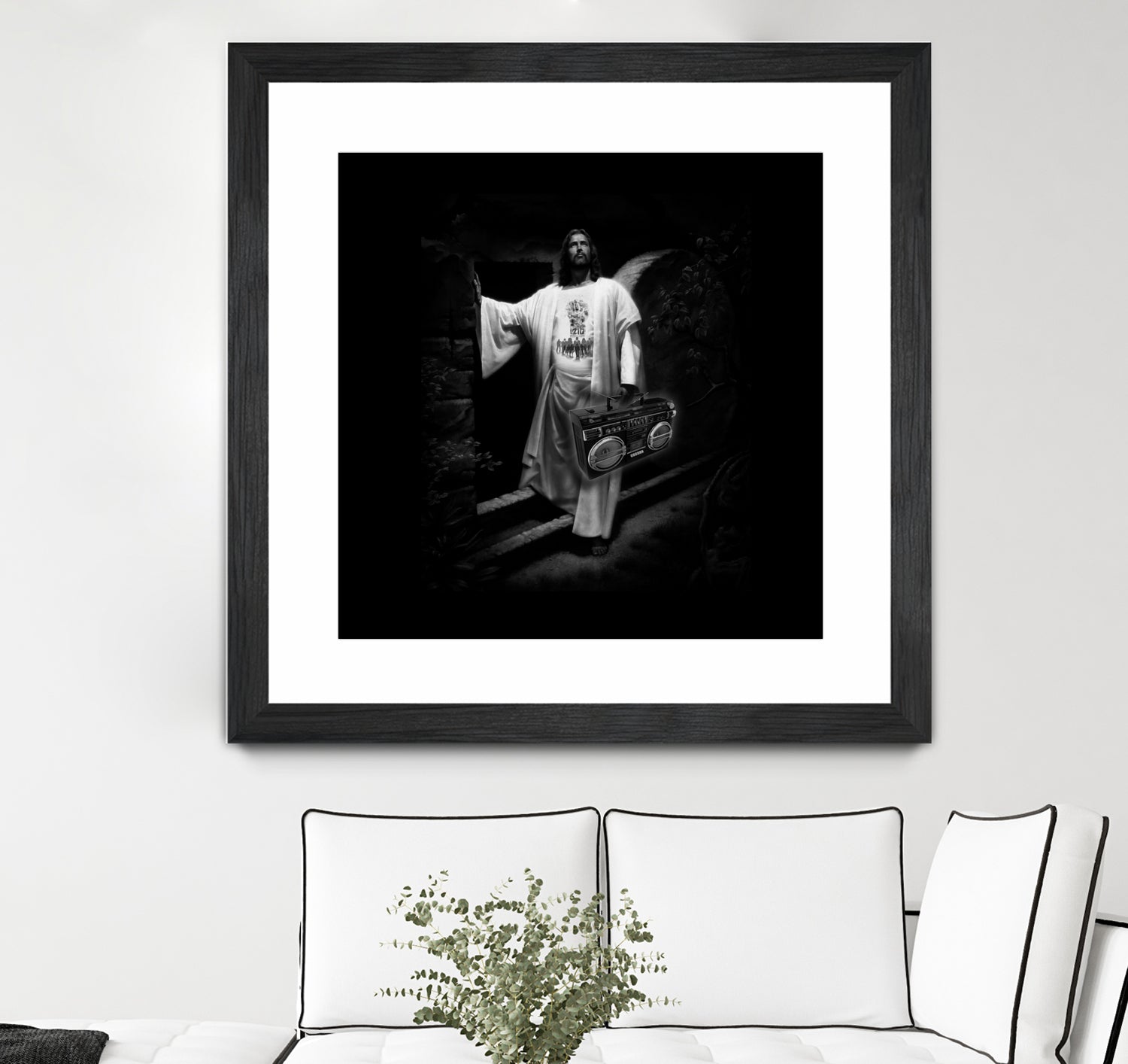 Resurrection (Boom Box Edition) by Ziggy Christenson on GIANT ART - black digital painting