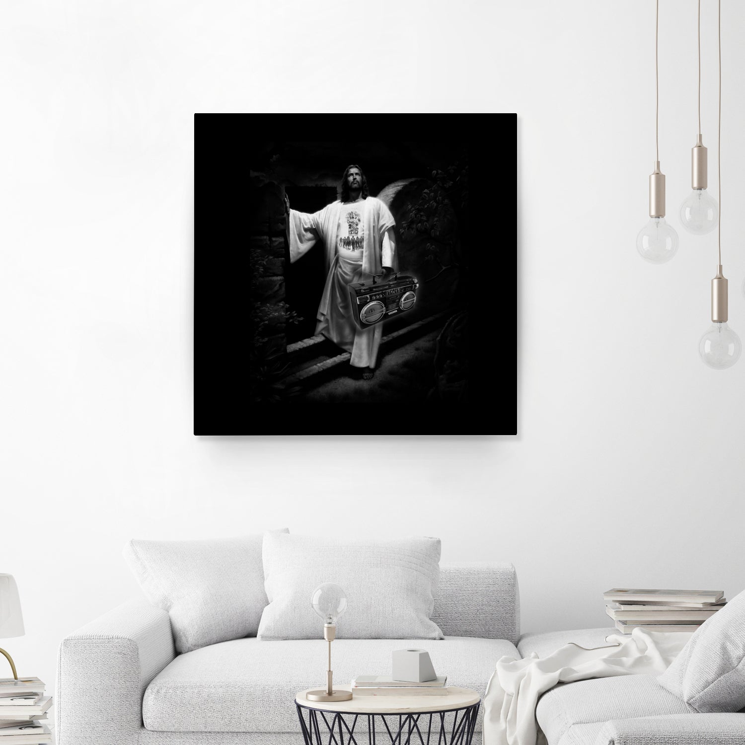 Resurrection (Boom Box Edition) by Ziggy Christenson on GIANT ART - black digital painting