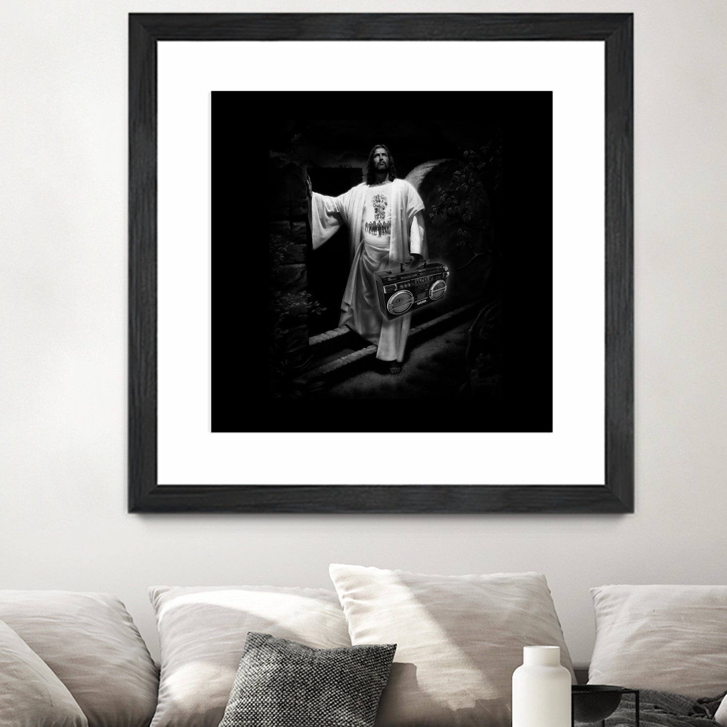 Resurrection (Boom Box Edition) by Ziggy Christenson on GIANT ART - black digital painting