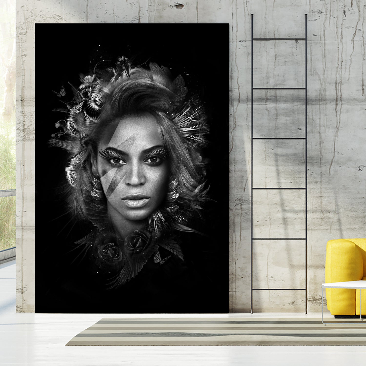 Bey by Nicolas Obery on GIANT ART - black photo manipulation