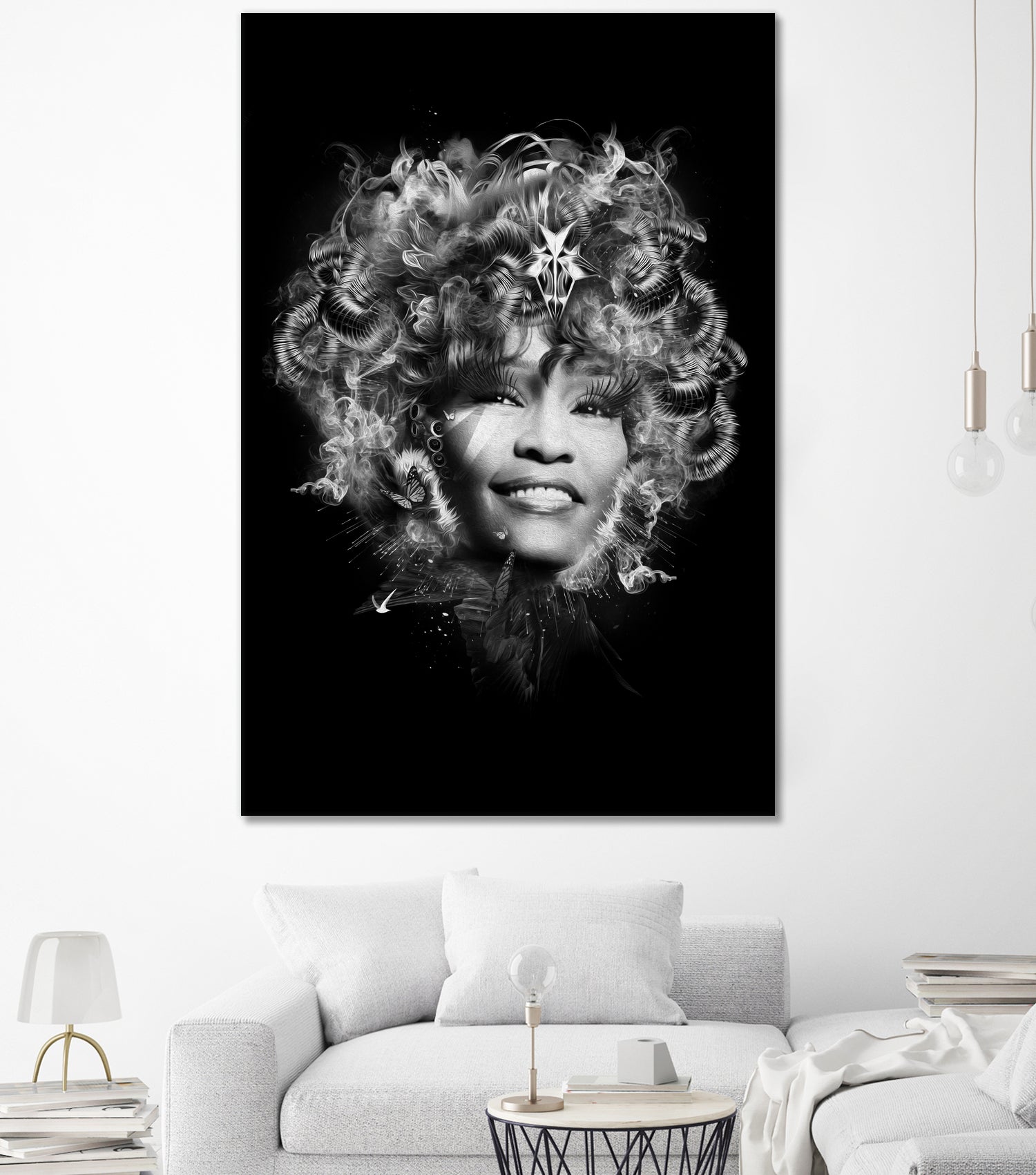 Whitney by Nicolas Obery on GIANT ART - black photo manipulation