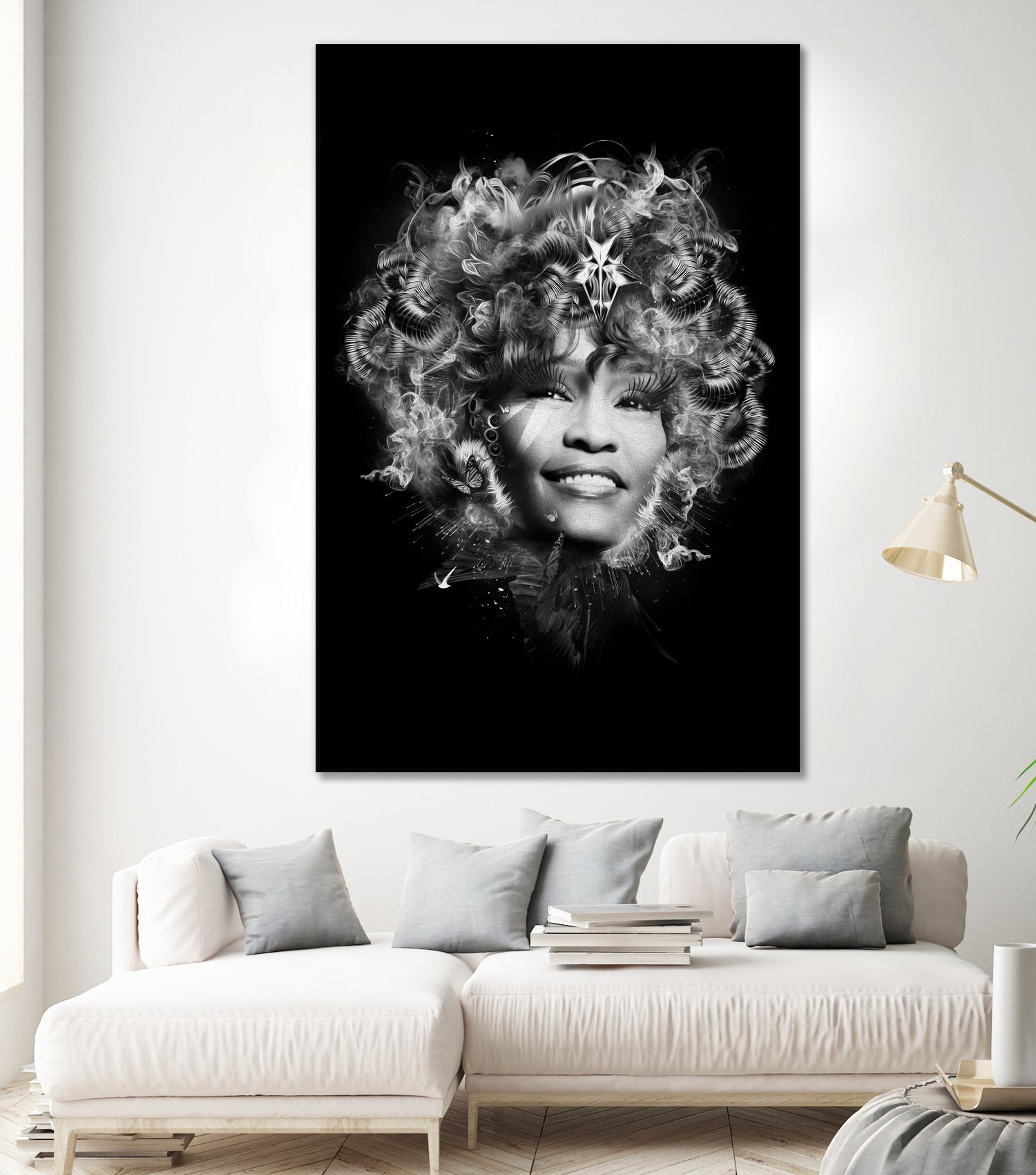 Whitney by Nicolas Obery on GIANT ART - black photo manipulation