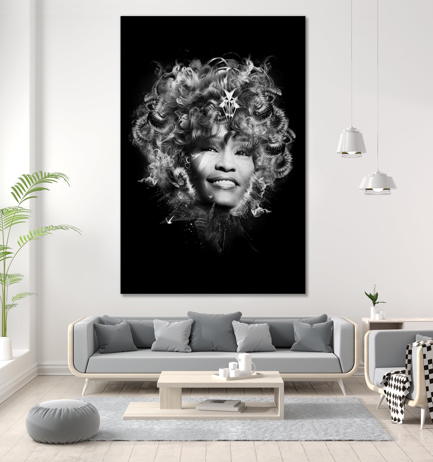 Whitney by Nicolas Obery on GIANT ART - black photo manipulation