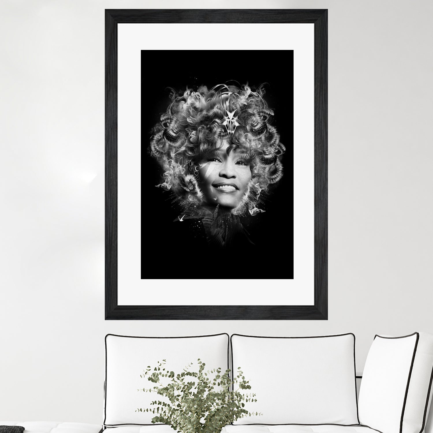 Whitney by Nicolas Obery on GIANT ART - black photo manipulation