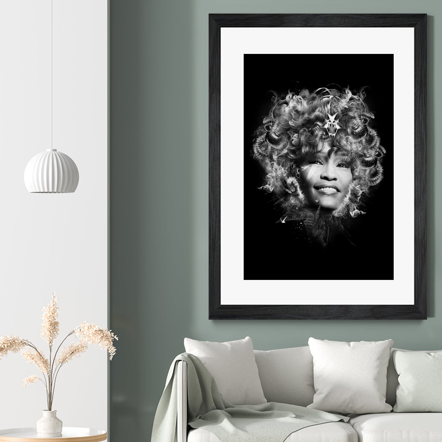 Whitney by Nicolas Obery on GIANT ART - black photo manipulation