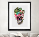 Summer Skull IV by RIZA PEKER on GIANT ART - orange digital painting