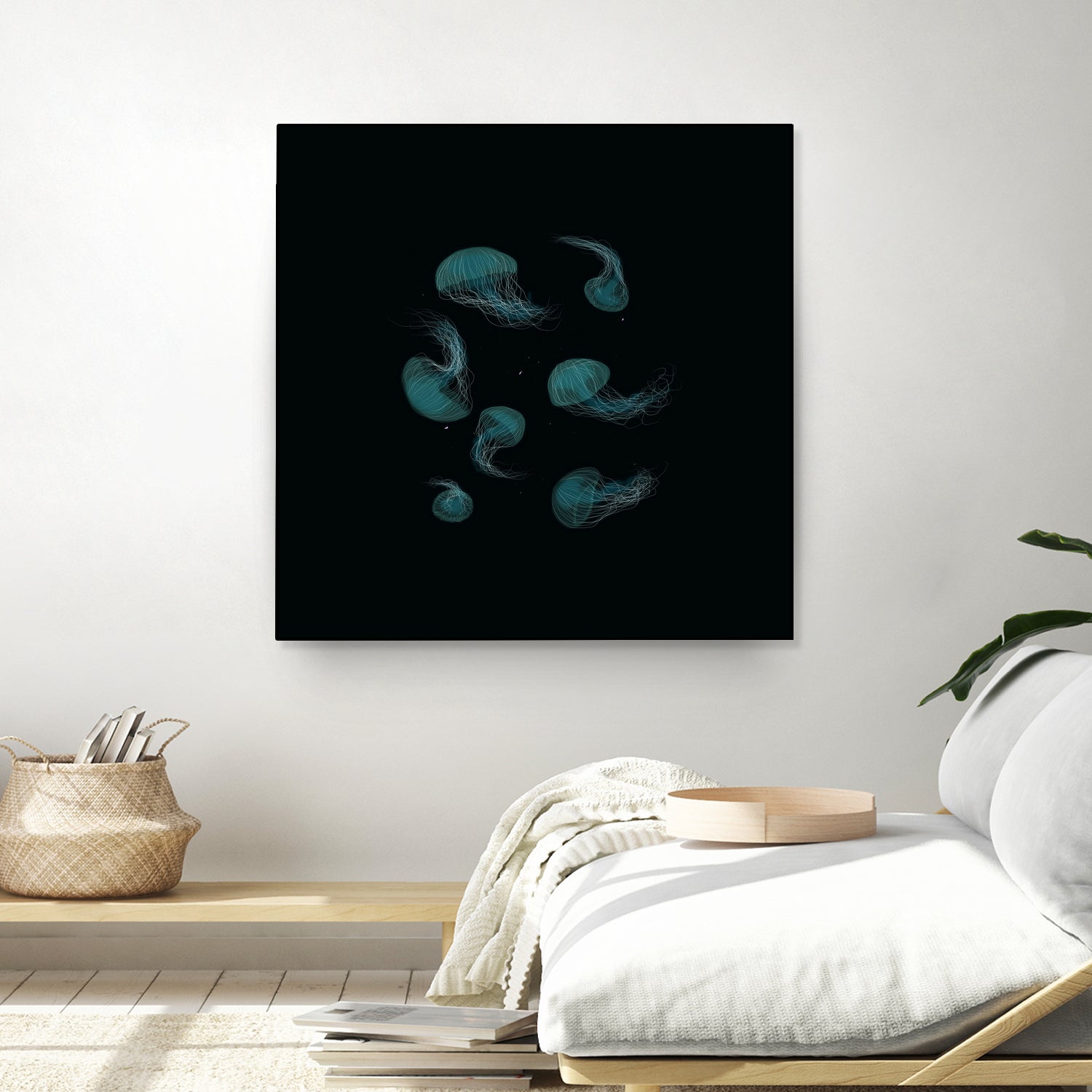 Jellyfish Ballet by ursulla Pinon on GIANT ART - black digital drawing