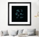 Jellyfish Ballet by ursulla Pinon on GIANT ART - black digital drawing