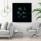 Jellyfish Ballet by ursulla Pinon on GIANT ART - black digital drawing