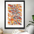 Shredded Flow by Randy Witte on GIANT ART - orange digital painting