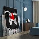 Every Angel Is Terror by Vassilis Dimitros on GIANT ART - black digital painting