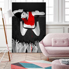 Every Angel Is Terror by Vassilis Dimitros on GIANT ART - black digital painting