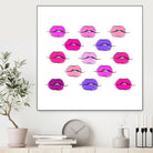 Shades of Pink by Jessica Velasquez on GIANT ART - white digital drawing