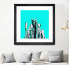 Majestic Cactus by Dominique Van Roey on GIANT ART - blue photo manipulation