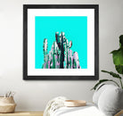 Majestic Cactus by Dominique Van Roey on GIANT ART - blue photo manipulation