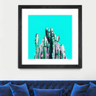 Majestic Cactus by Dominique Van Roey on GIANT ART - blue photo manipulation