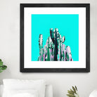 Majestic Cactus by Dominique Van Roey on GIANT ART - blue photo manipulation