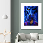 susanoo madara by MCAshe 24 on GIANT ART - blue character design