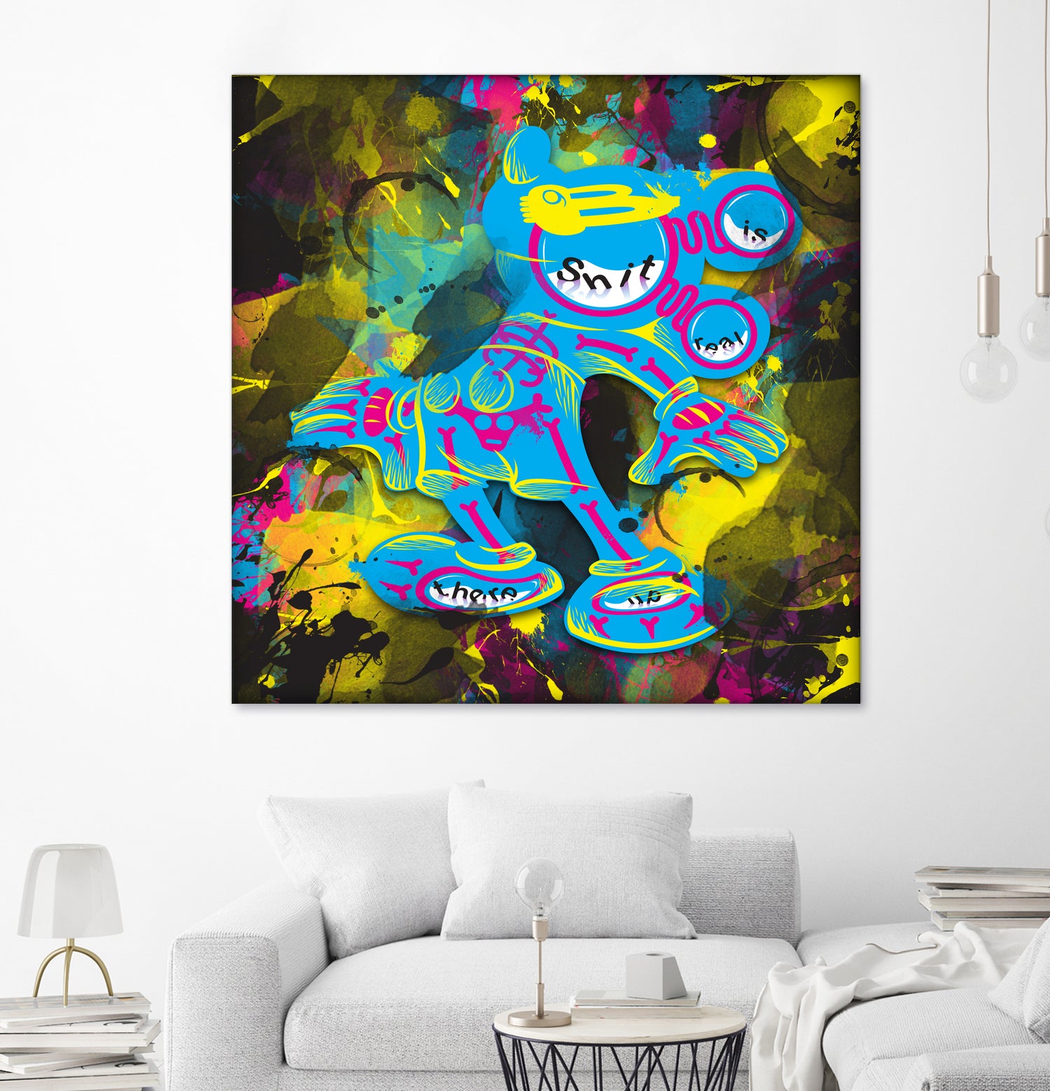 Dipopai - What's up there? - Black by Neo Dhlamini on GIANT ART - black digital painting